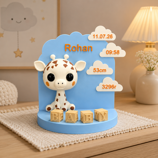 Personalized Baby Birth Keepsake Decoration