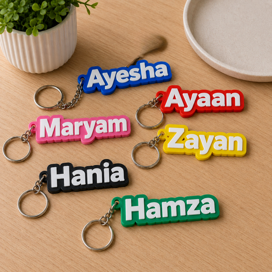 Personalized 3D Name Keychain