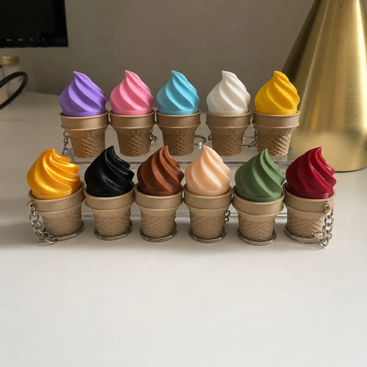 Ice Cream Fidget Clicker | Cute 3D Desk Toy