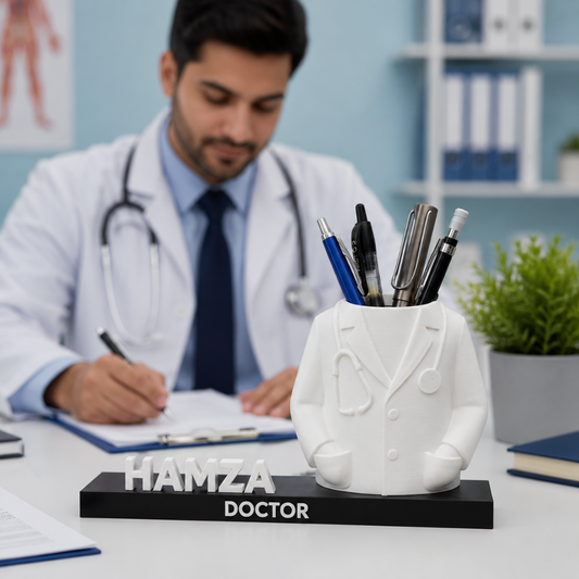 Personalized Doctor Pen Holder | Custom Name