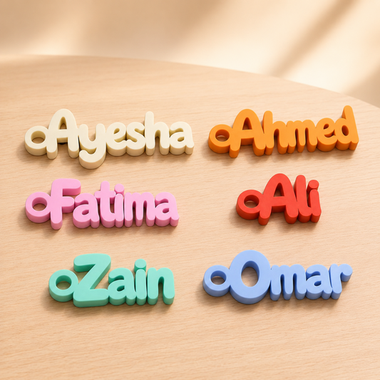 Personalized 3D Name Keychain | Custom Color & Font