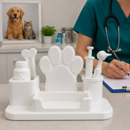 Vet Clinic Business Card Holder | Veterinary Card Display