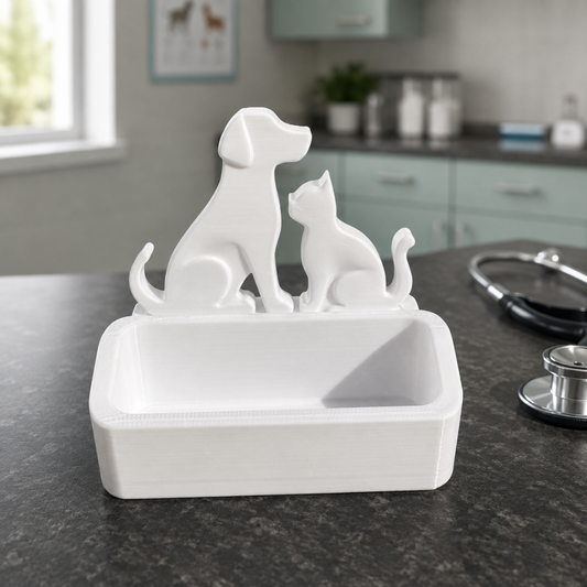 Dog & Cat Business Card Holder | Pet Professional Display