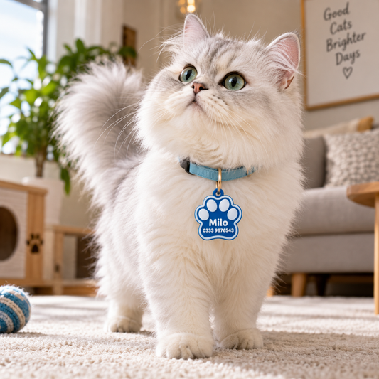 Fully Custom Pet Tag with Phone Number